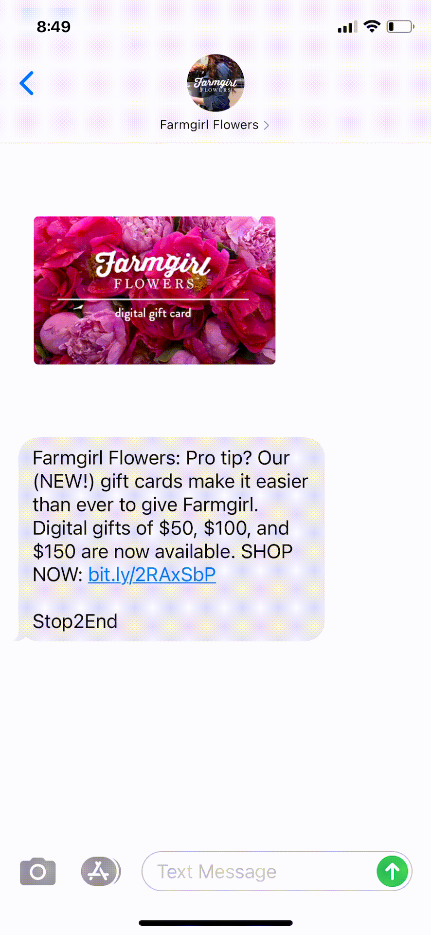 Farmgirl-Flowers-Text-Message-Marketing-Example-05.25.2021