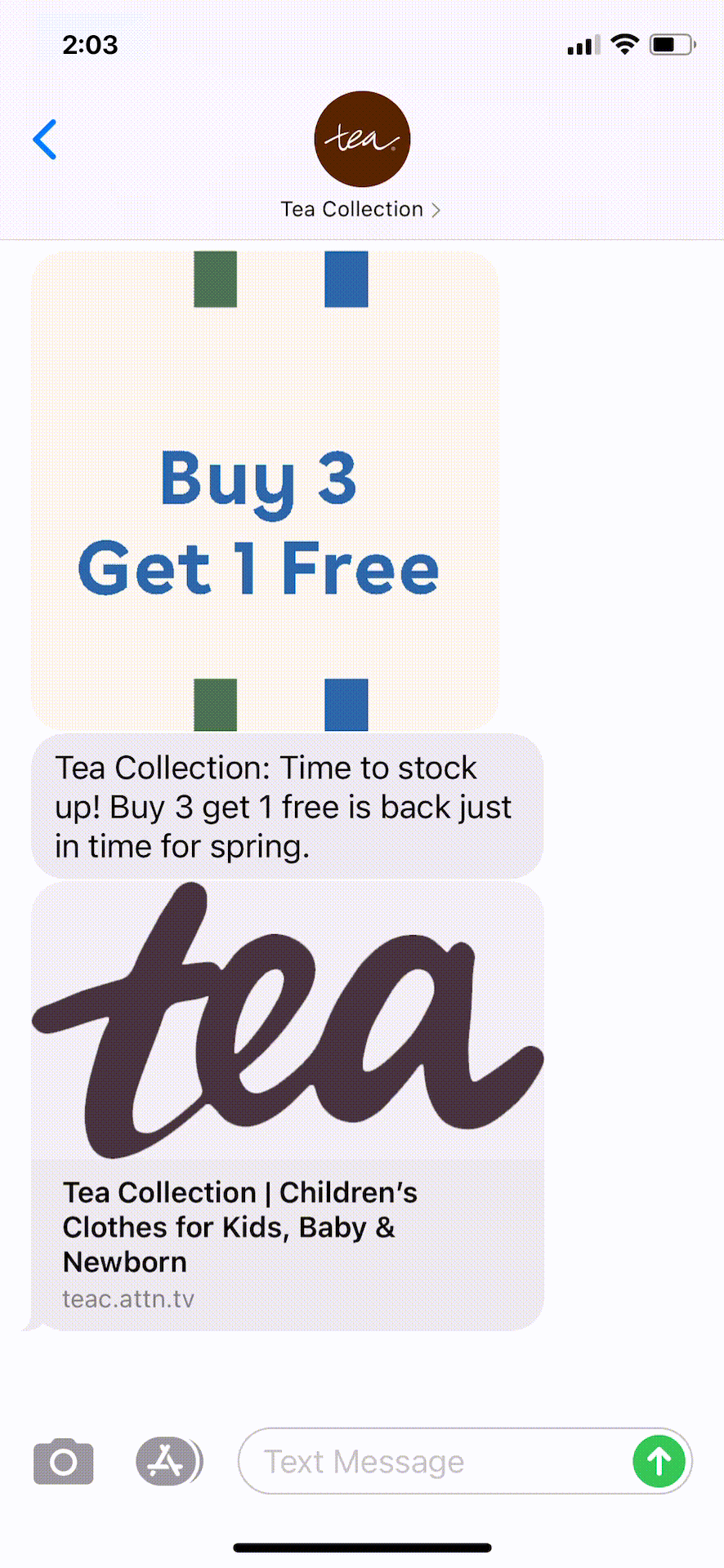 Tea-Collection-Text-Message-Marketing-Example-03.04.2021_1
