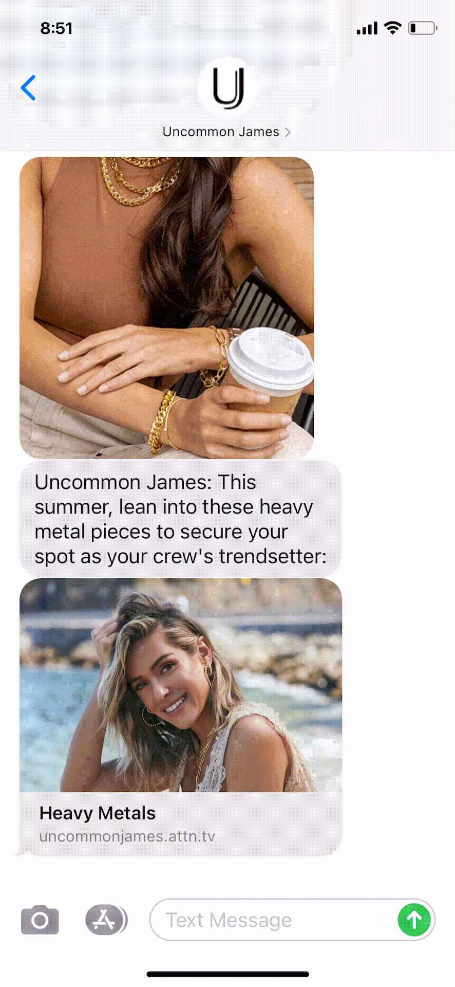 Uncommon-James-Text-Message-Marketing-Example-05.25.2021