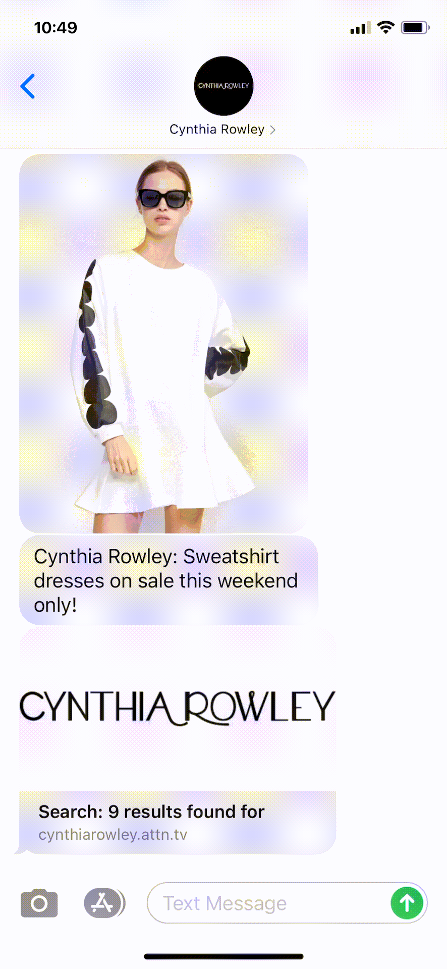 Cynthia-Rowley-Text-Message-Marketing-Example-03.26.2021