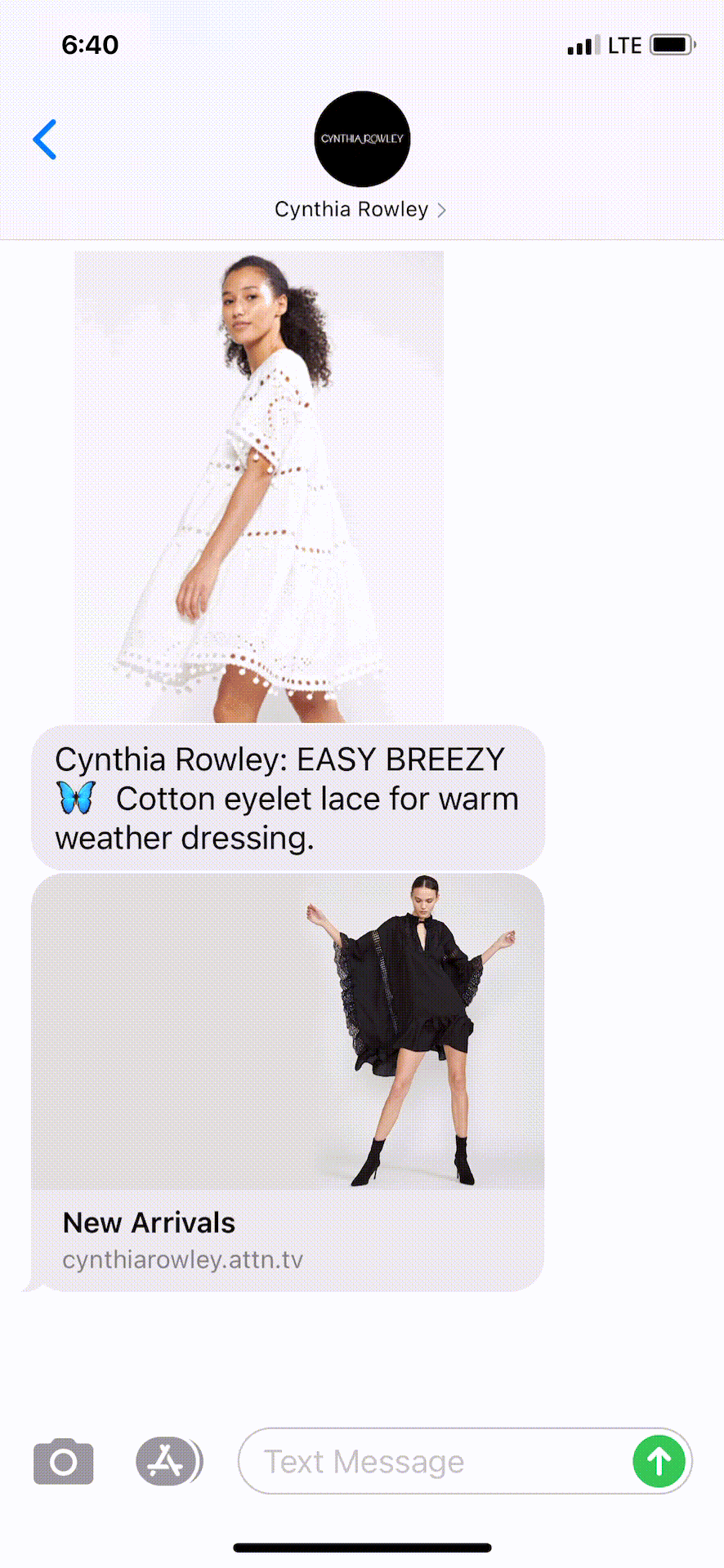 Cynthia-Rowley-Text-Message-Marketing-Example-08.07.2020
