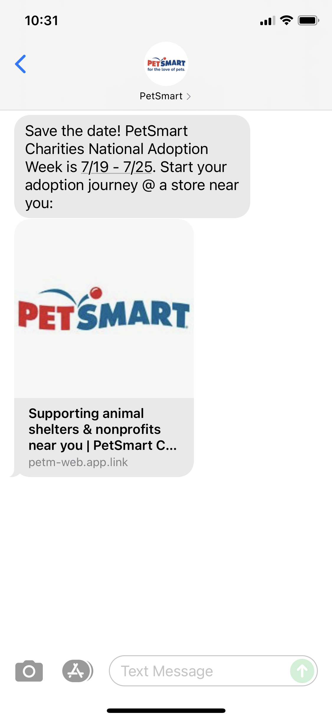 Petsmart marketing hot sale