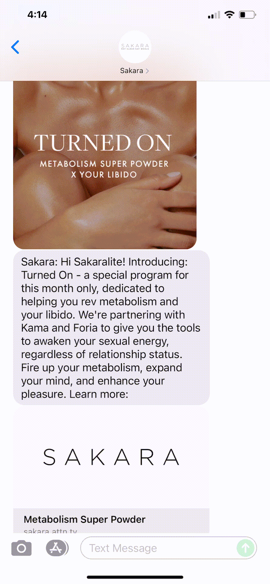 Sakara-Text-Message-Marketing-Example-02.08.2021
