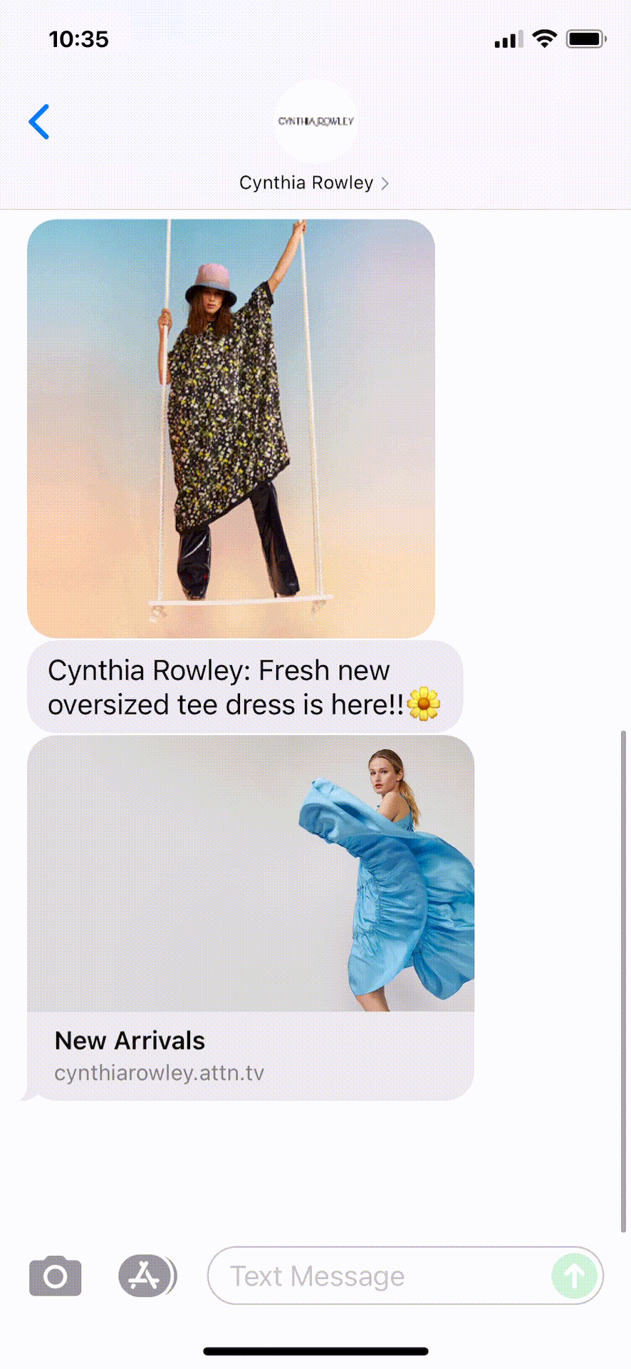 Cynthia-Rowley-Text-Message-Marketing-Example-07.17.2021