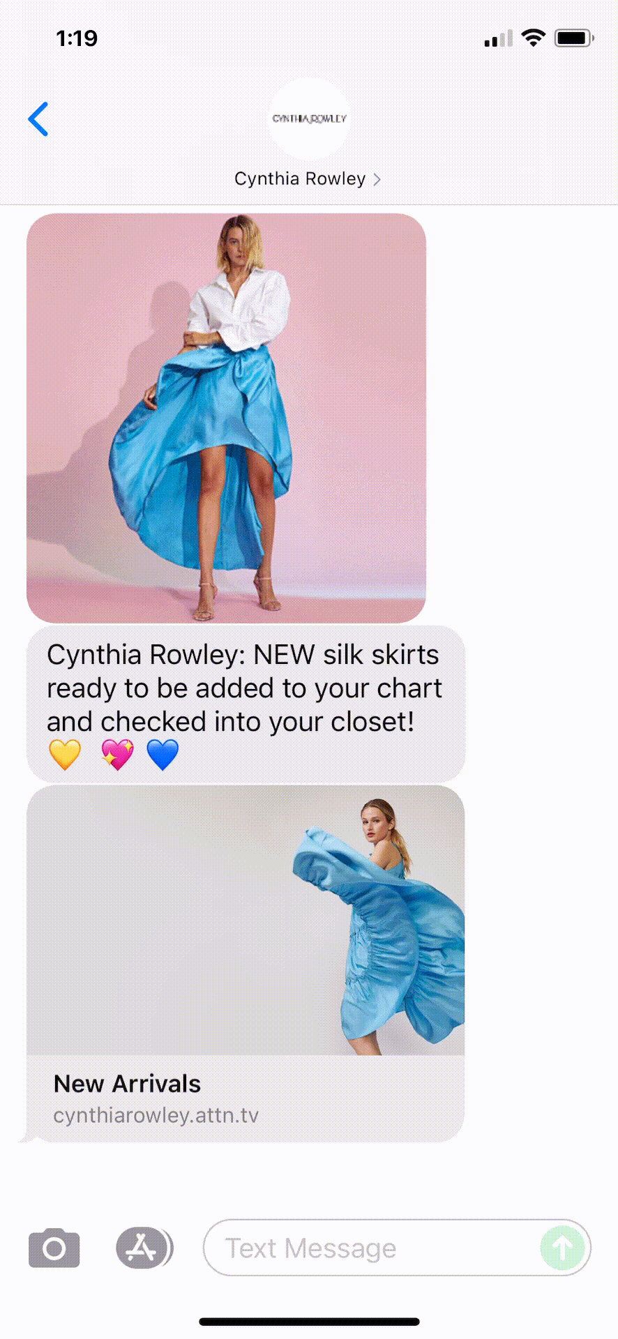 Cynthia-Rowley-Text-Message-Marketing-Example-07.18.2021