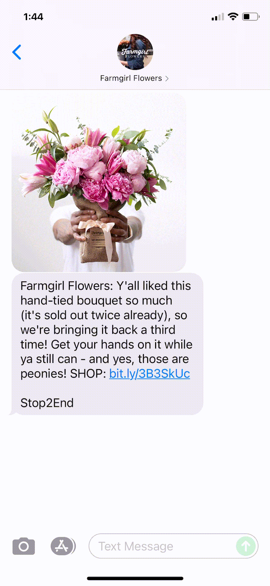 Farmgirl-Flowers-Text-Message-Marketing-Example-07.14.2021