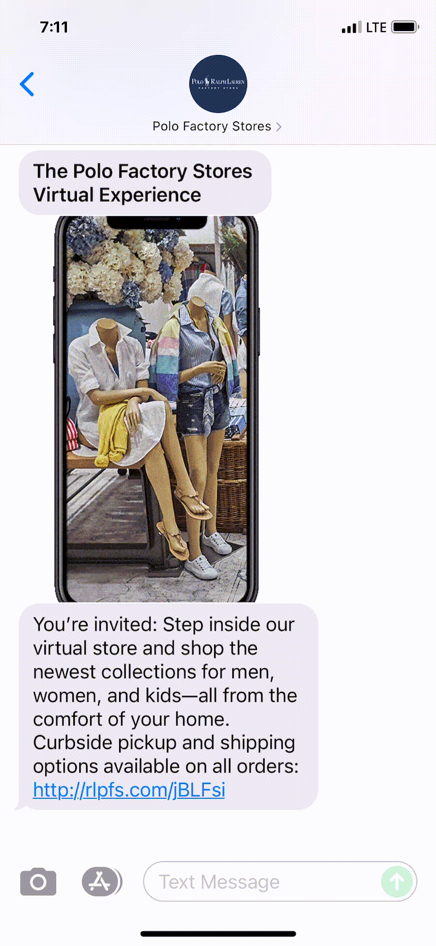 Polo-Factory-Stores-Text-Message-Marketing-Example-06.28.2021
