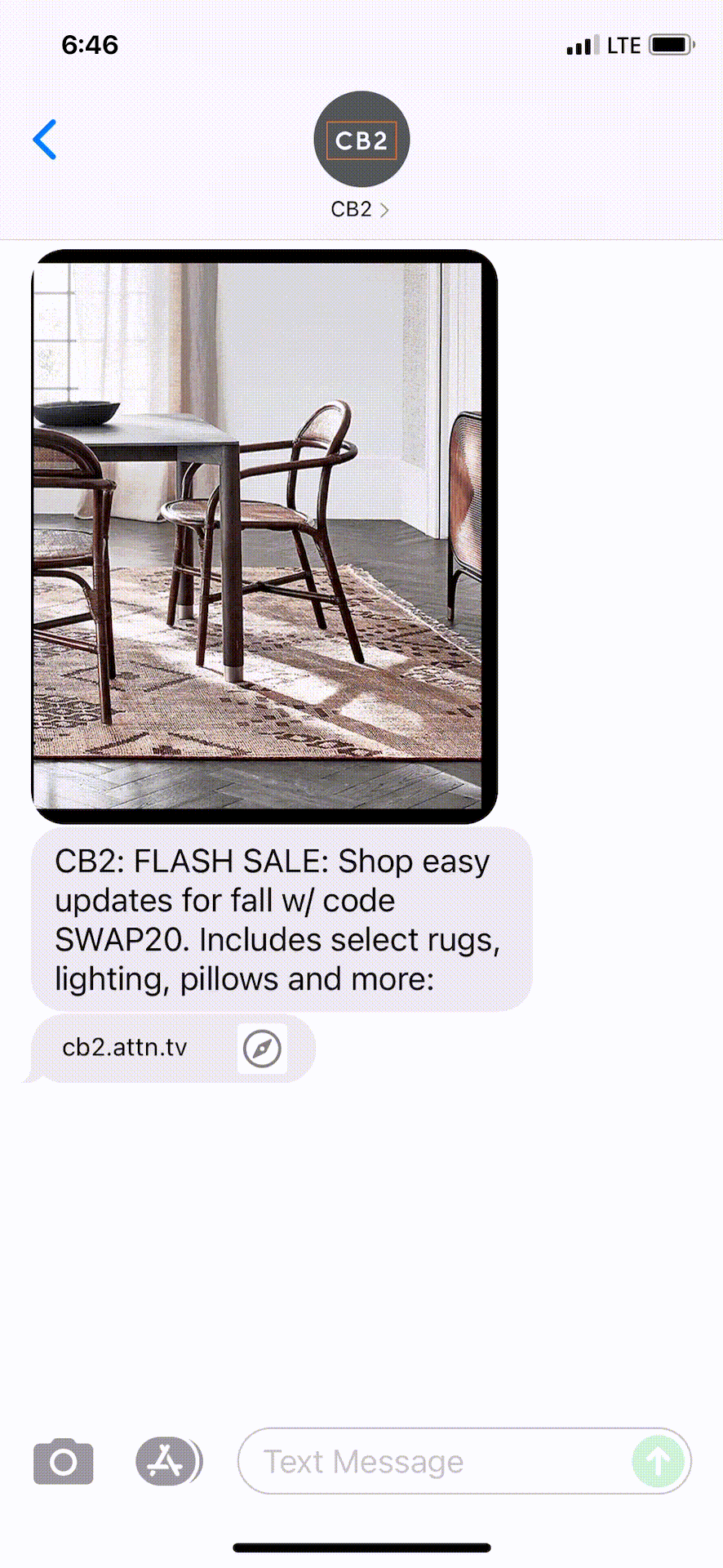 CB2-Text-Message-Marketing-Example-08.10.2021