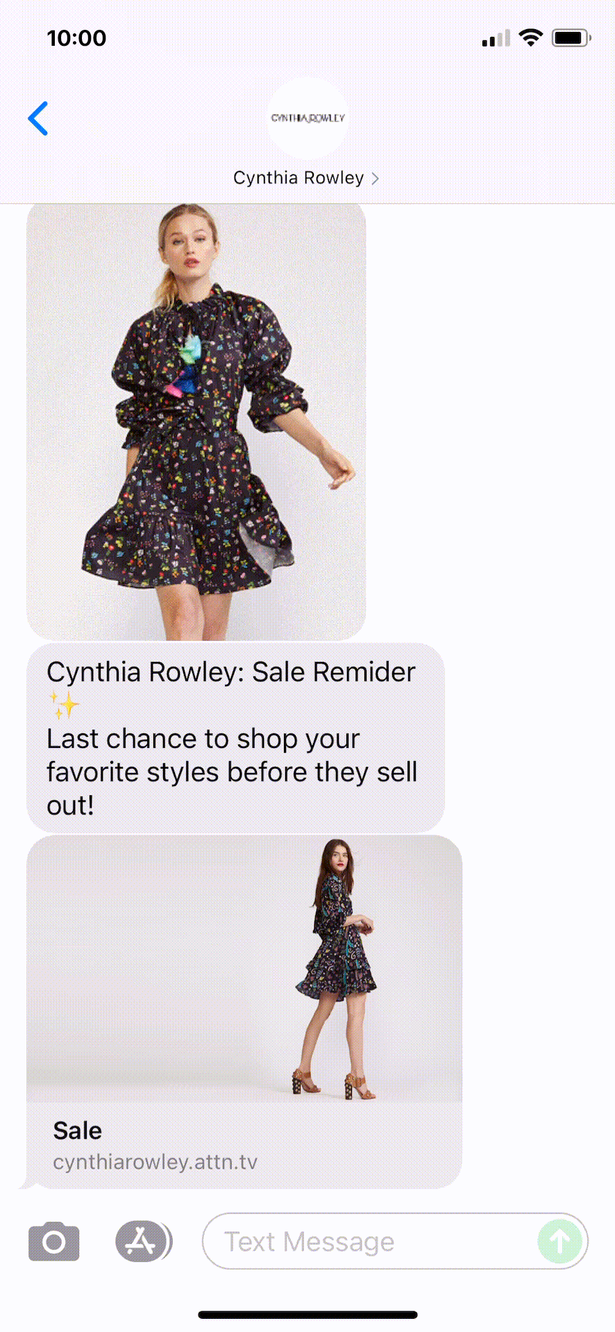 Cynthia-Rowley-Text-Message-Marketing-Example-08.22.2021