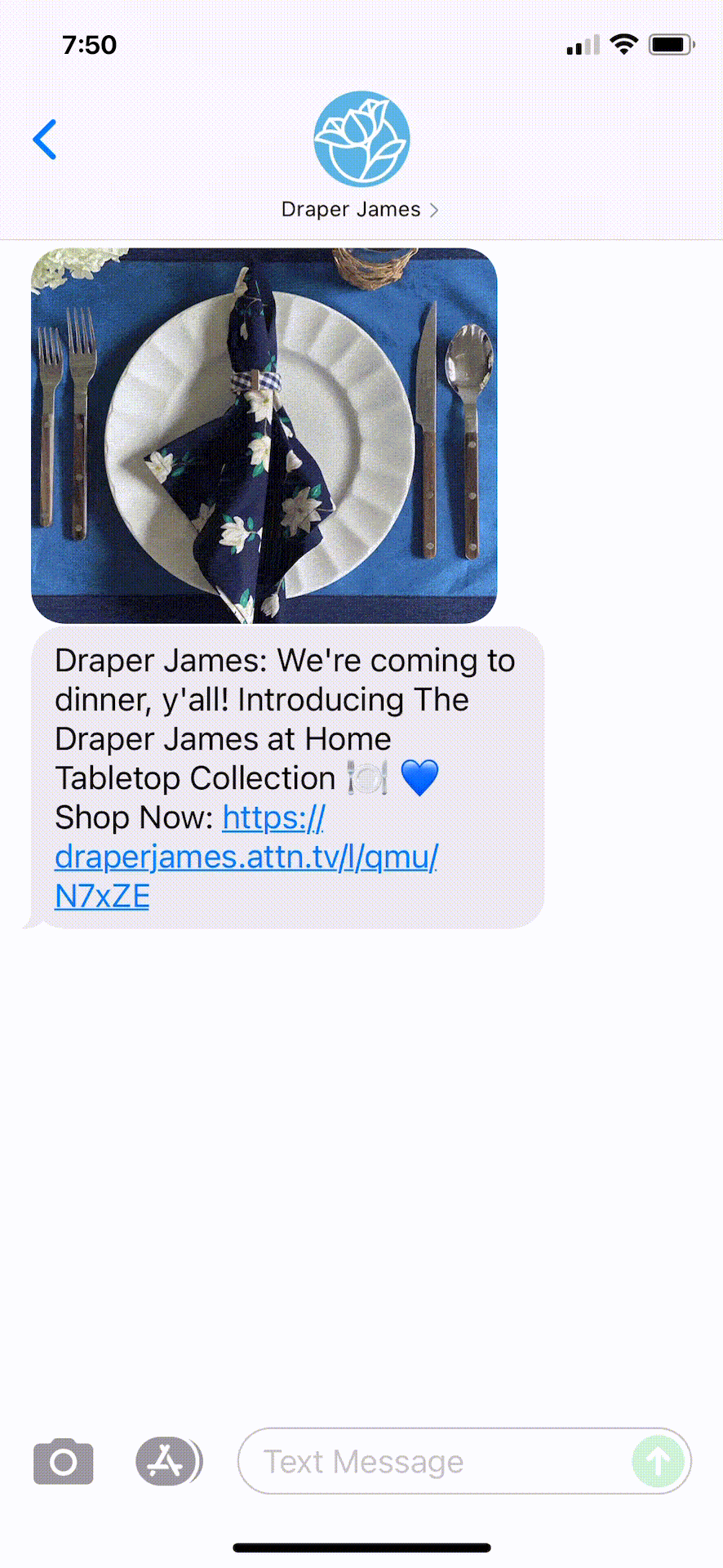 Draper-James-Text-Message-Marketing-Example-08.15.2021