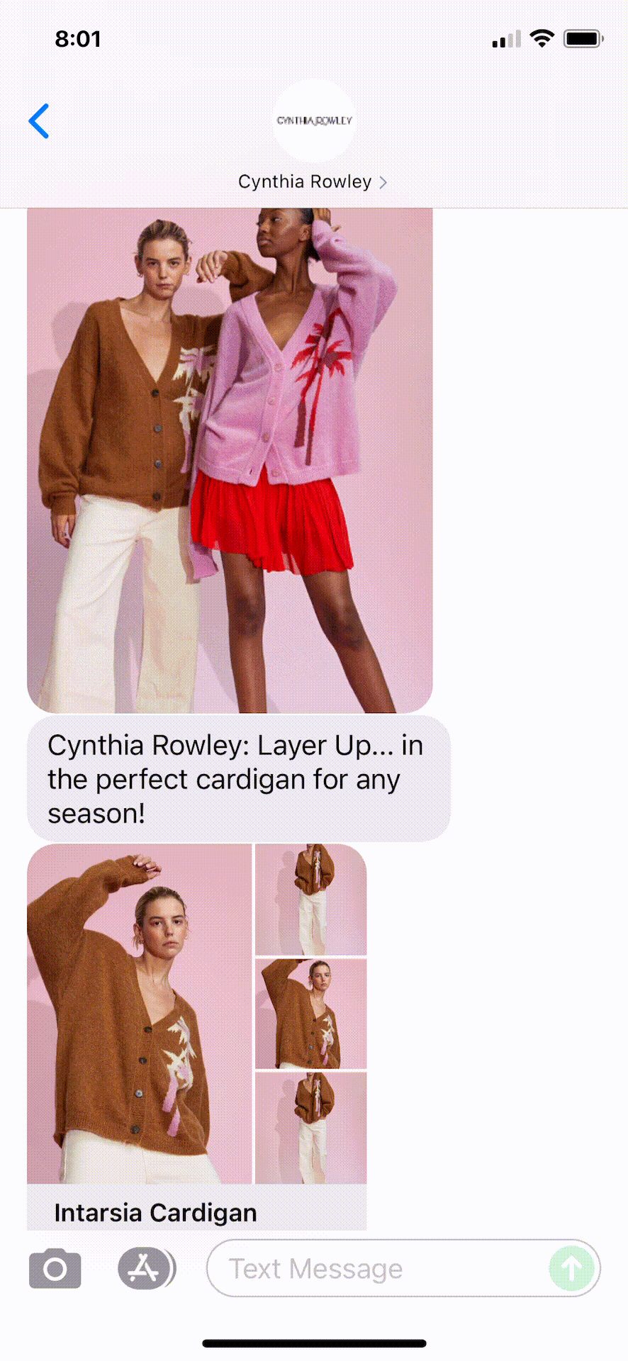Cynthia-Rowley-Text-Message-Marketing-Example-09.09.2021