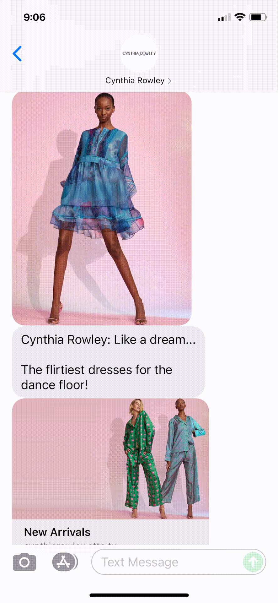 Cynthia-Rowley-Text-Message-Marketing-Example-09.14.2021