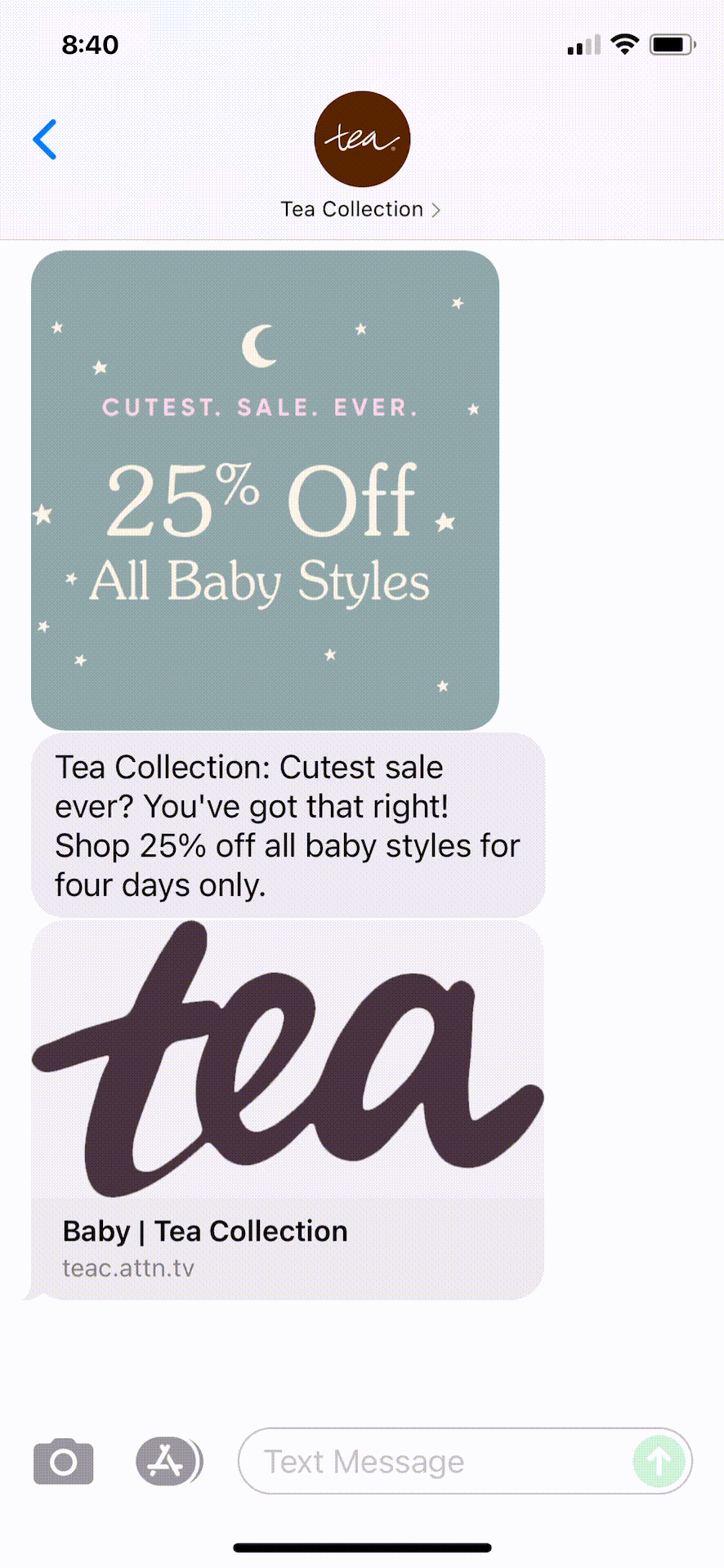 Tea-Collection-Text-Message-Marketing-Example-09.16.2021