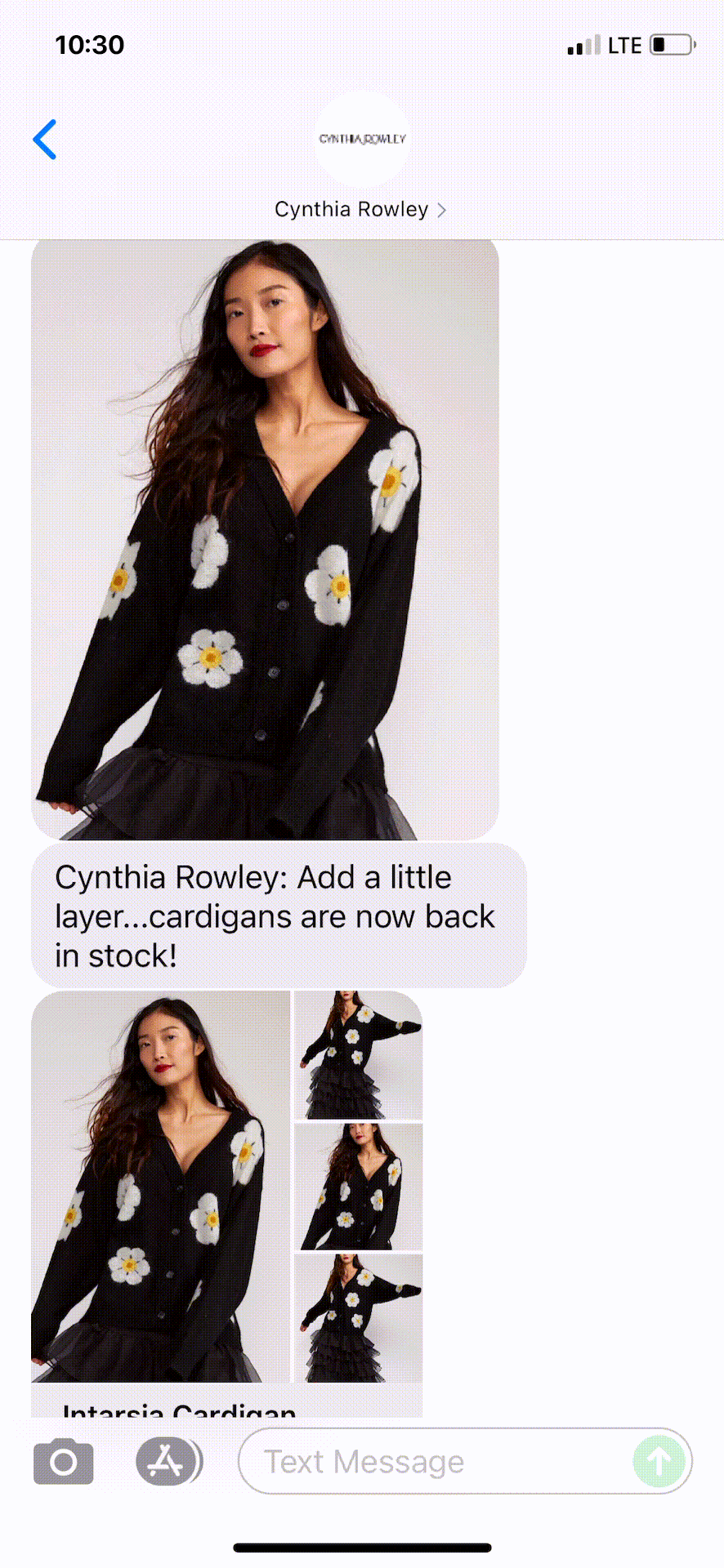 Cynthia-Rowley-Text-Message-Marketing-Example-10.26.2021