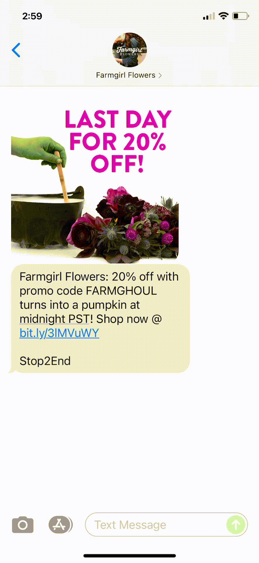Farmgirl-Flowers-Text-Message-Marketing-Example-10.15.2021