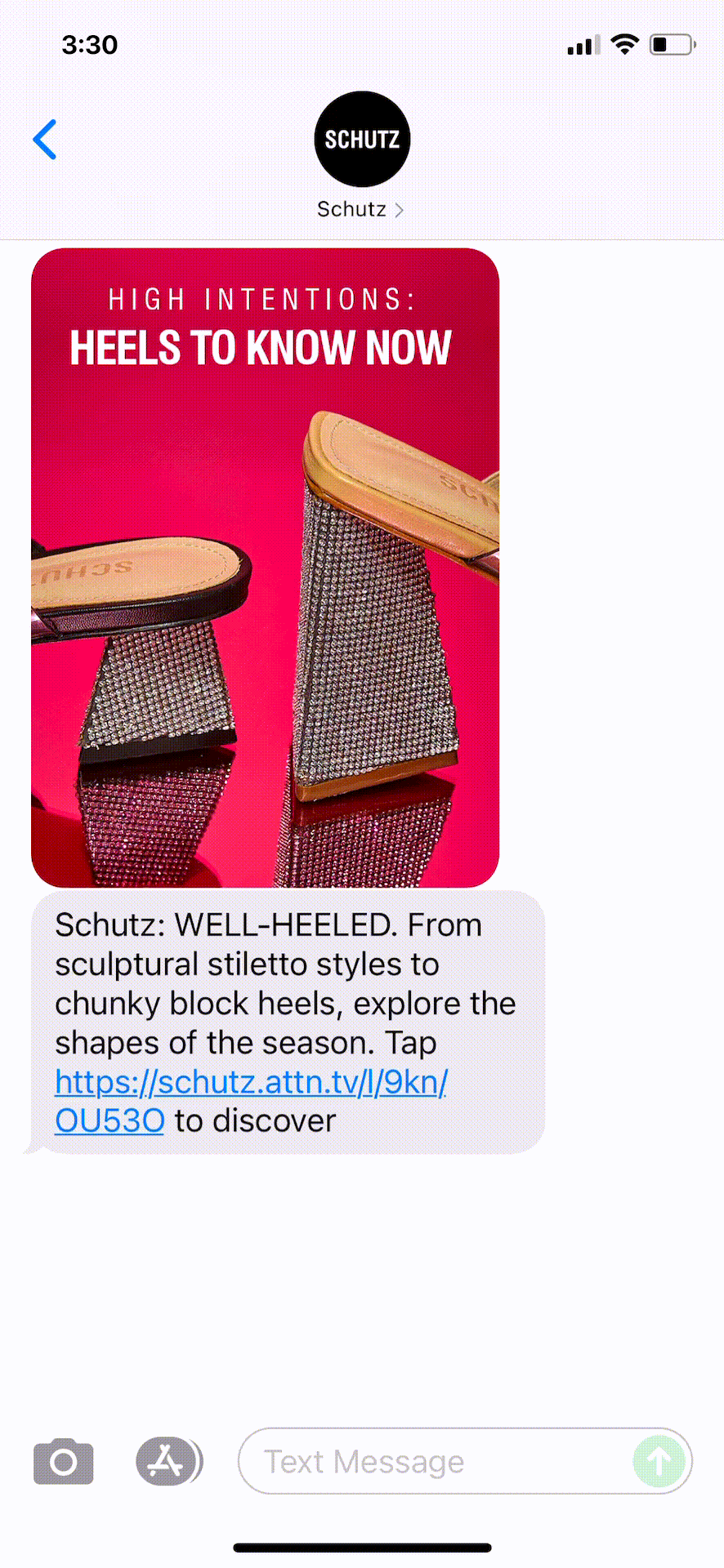 Schutz-Text-Message-Marketing-Example-10.11.2021