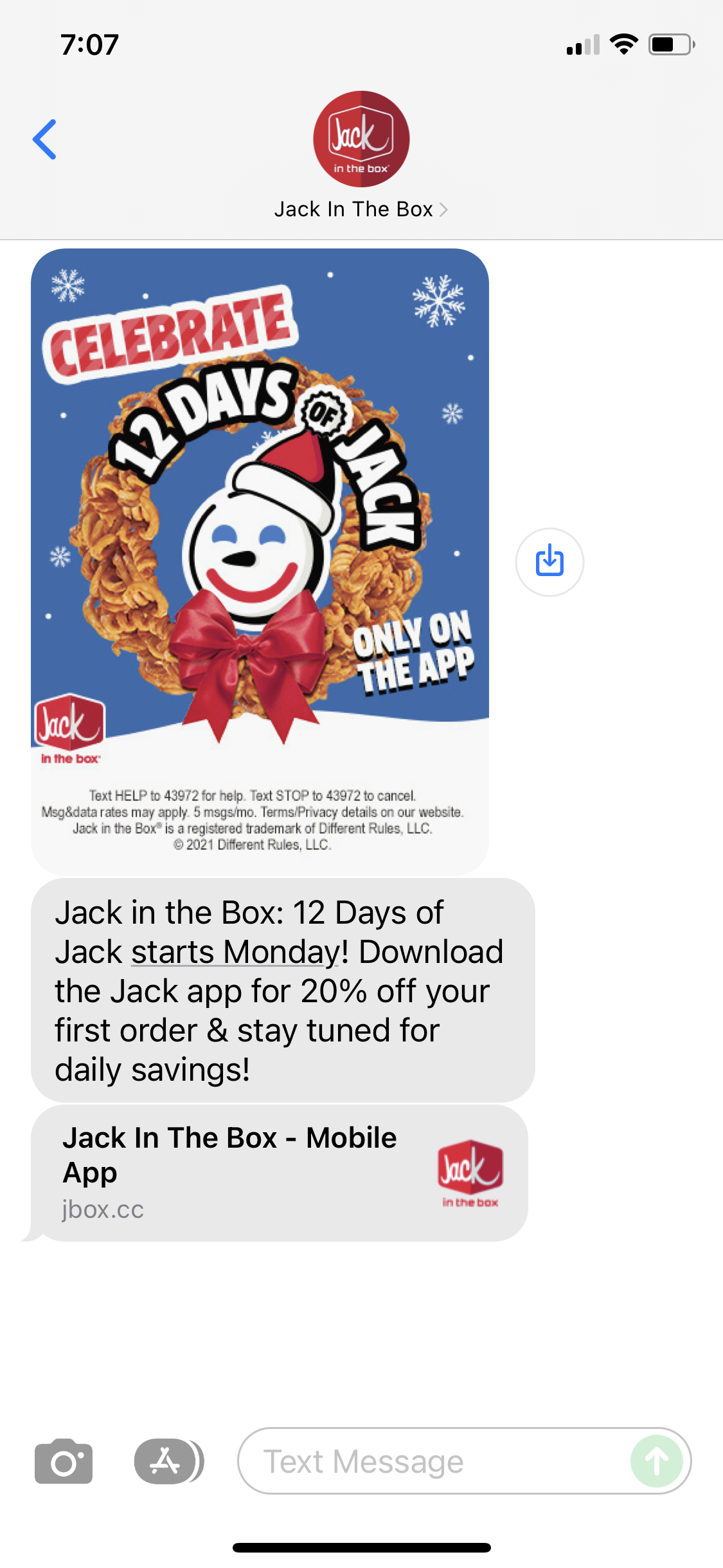 jack in the box comments