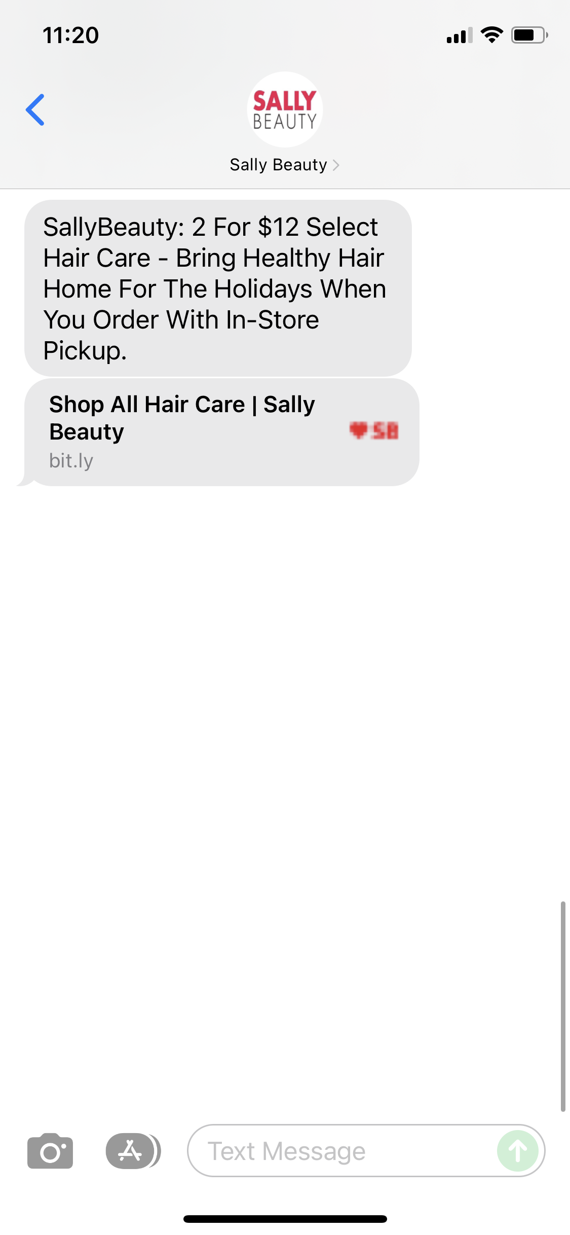 sally-beauty-text-message-marketing-example-12-20-2021-sms-archives