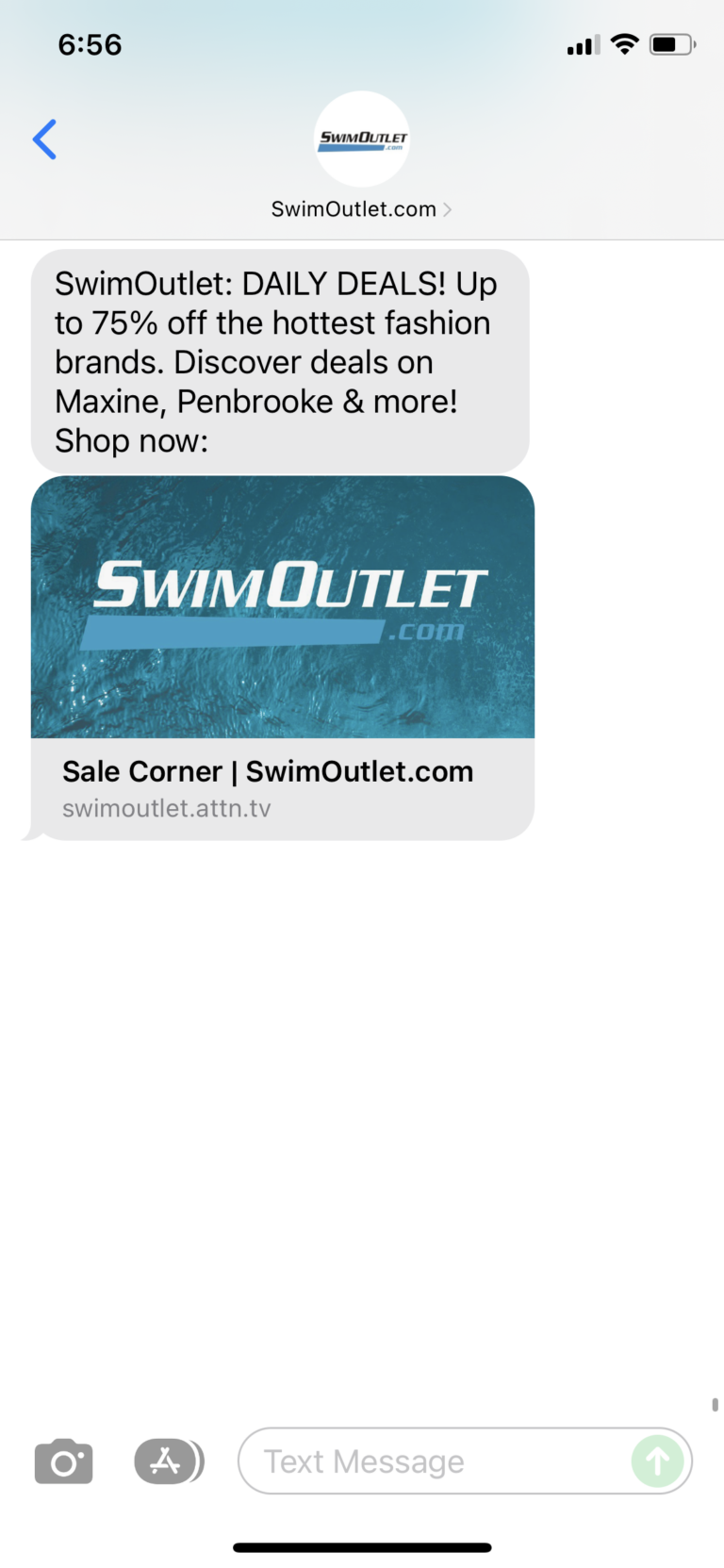 swim-outlet-text-message-marketing-example-09-29-2020-sms-archives